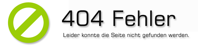 404 Fehler